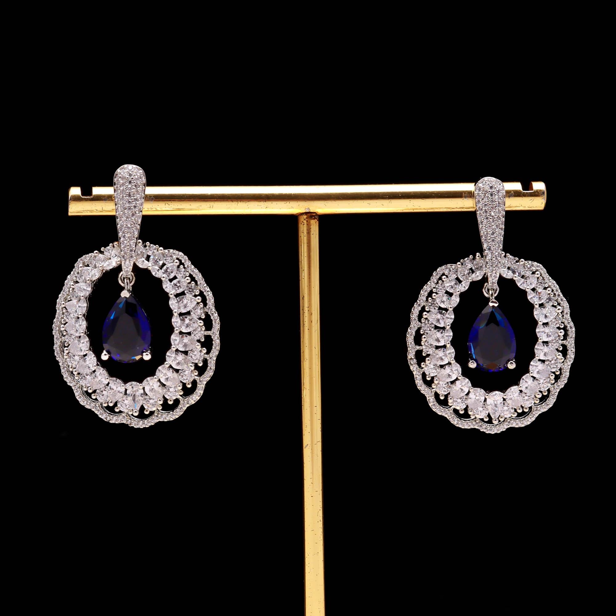 Orchid Gleam Earrings - Haamsi