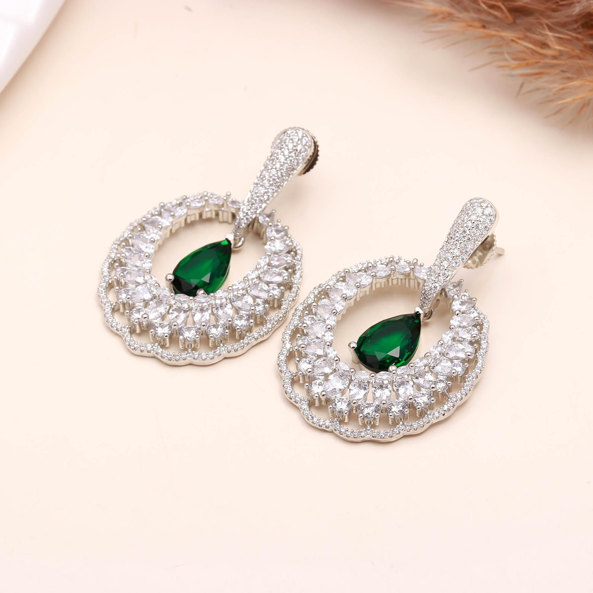 Orchid Gleam Earrings - Haamsi