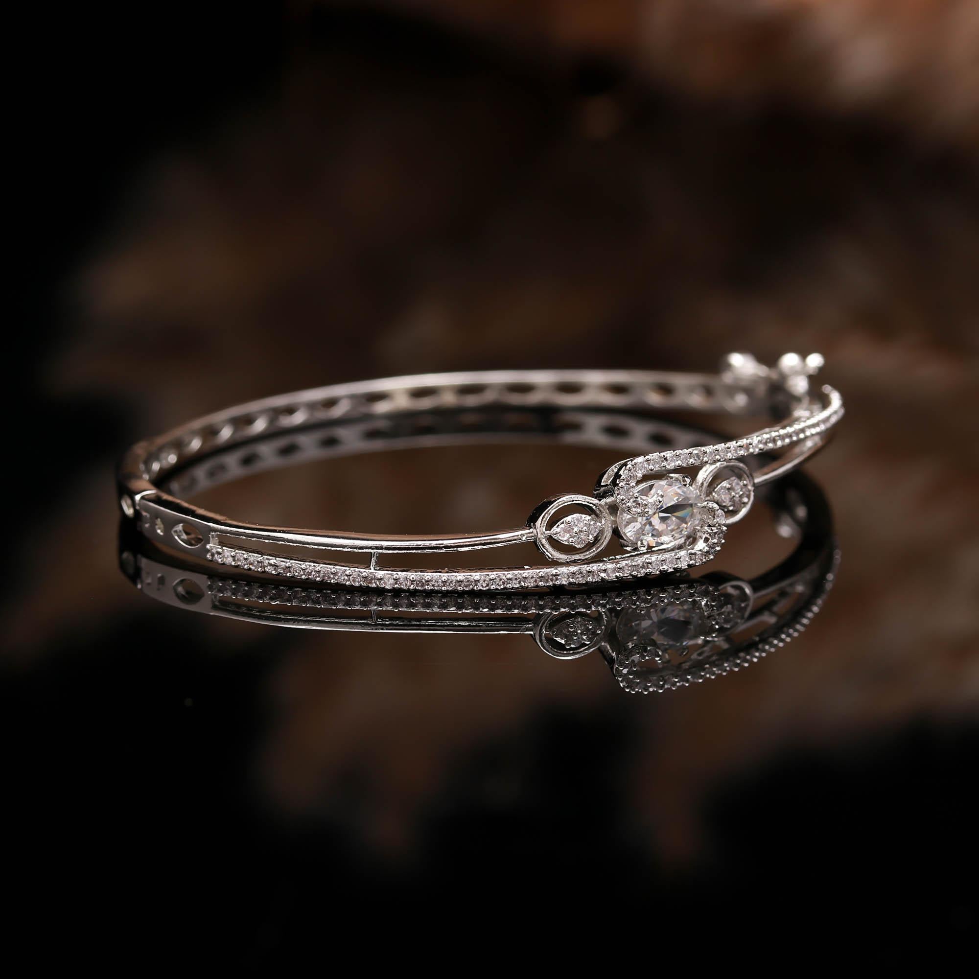 The Heirloom Frost - Traditional Filigree Kada - Haamsi