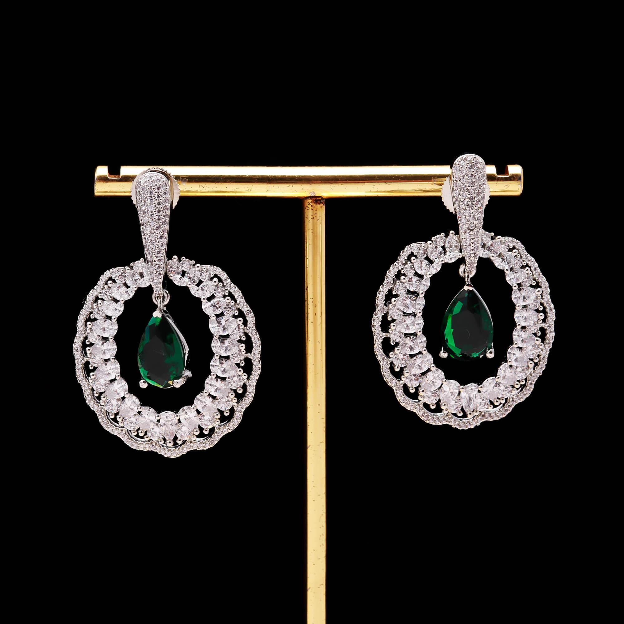 Orchid Gleam Earrings - Haamsi