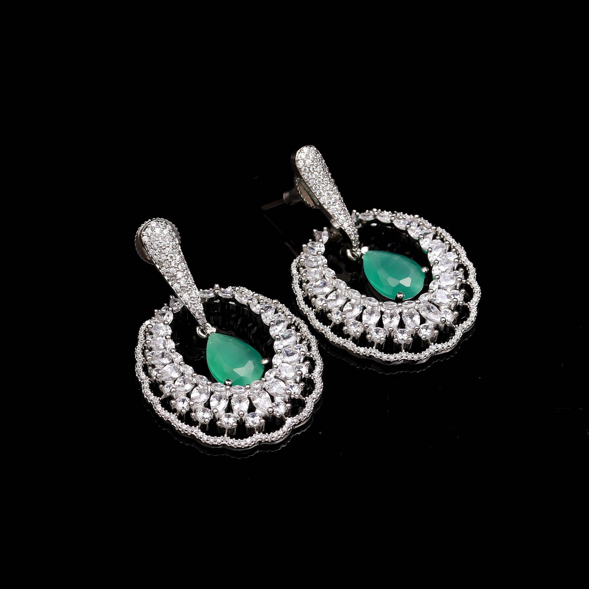 Orchid Gleam Earrings - Haamsi