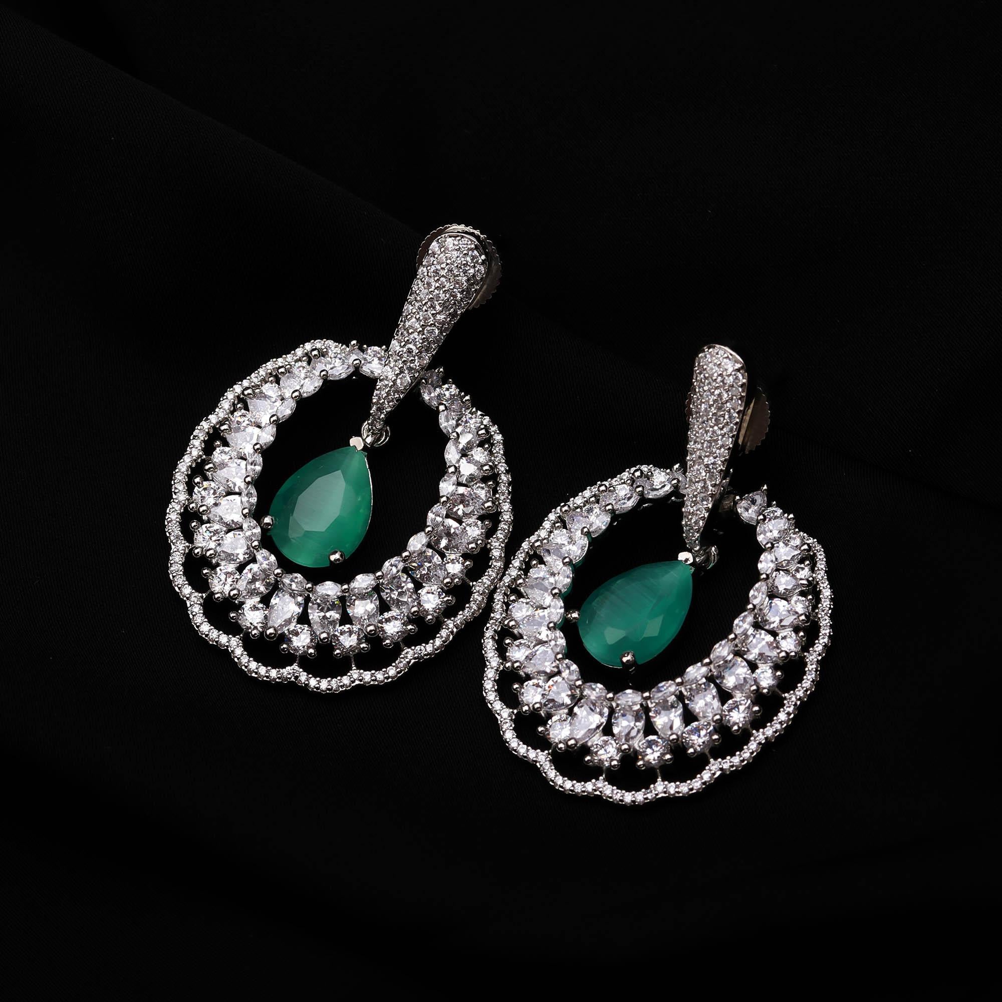 Orchid Gleam Earrings - Haamsi