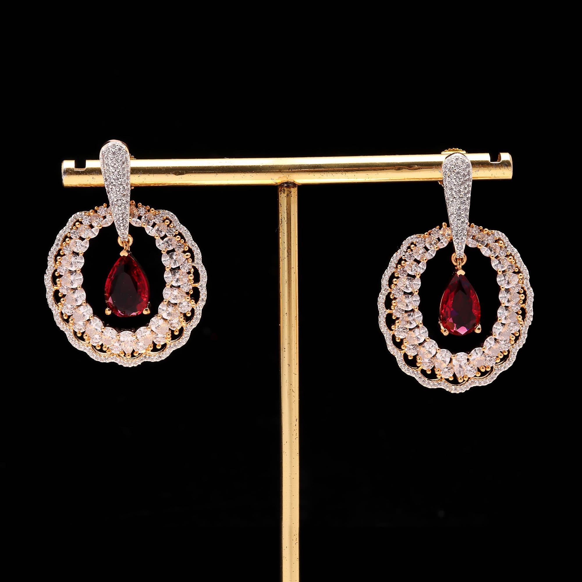 Orchid Gleam Earrings - Haamsi